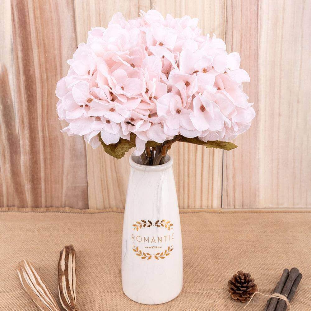 Artificial Flowers Silk Hydrangea Stem