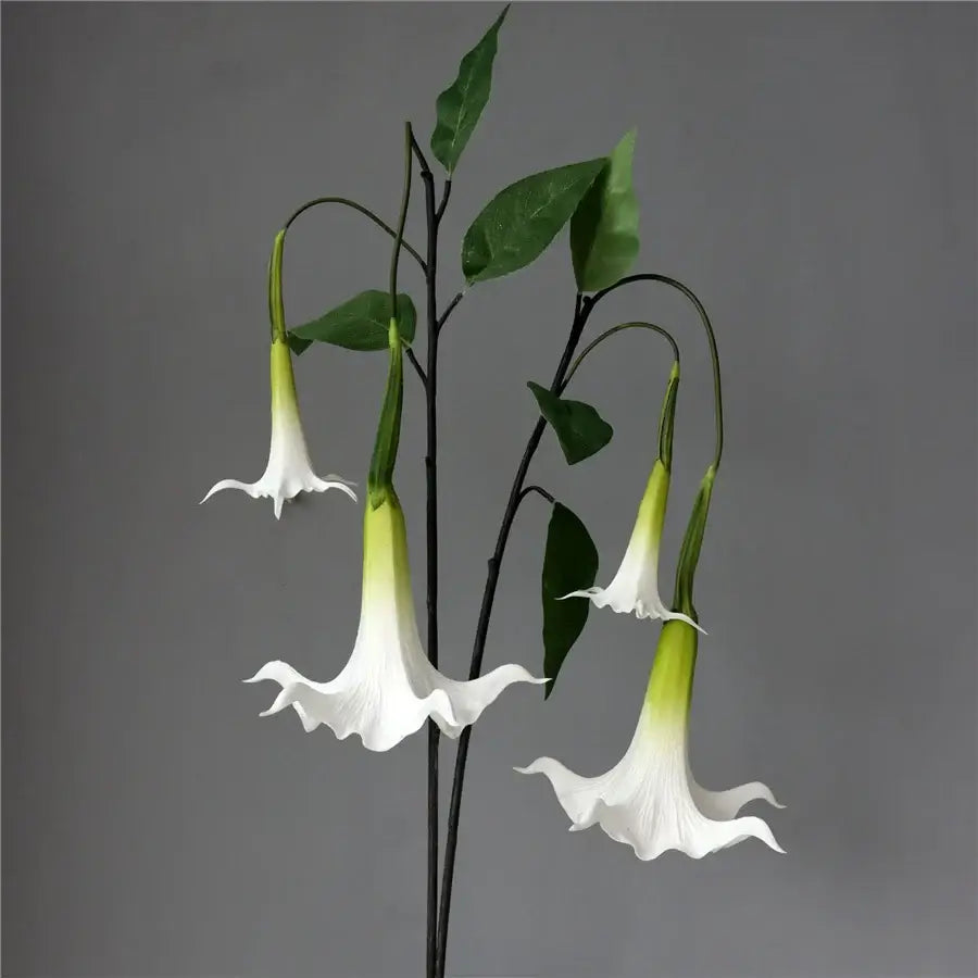 Big Real-Touch PU Datura Artificial Flowers