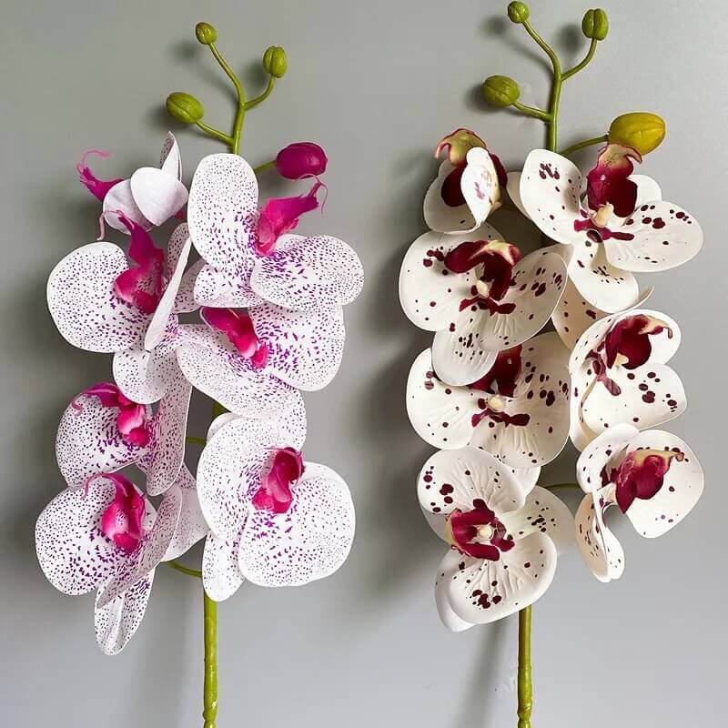 Latex Real-Touch Artificial Butterfly Orchid Display