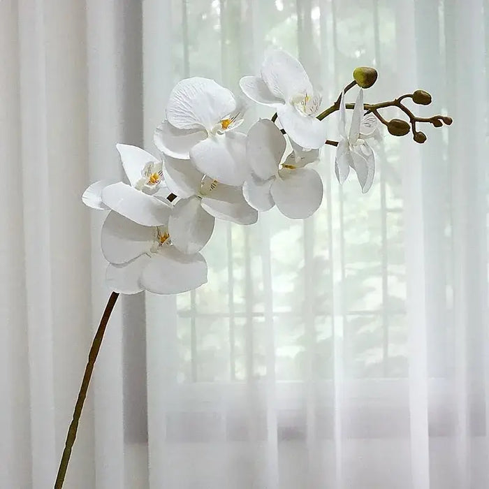 7-Head Orchid Stem Silk Artificial Flower Artificial Flora Artknock