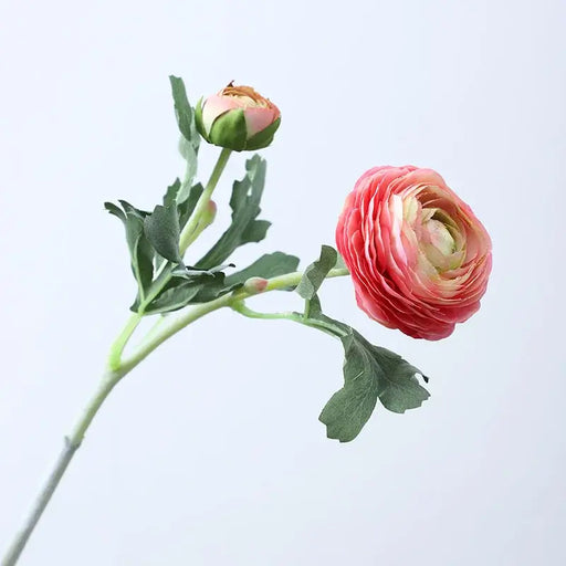 Artificial Rose Peony Ranunculus Flower Stem Artificial Flora Htmeing