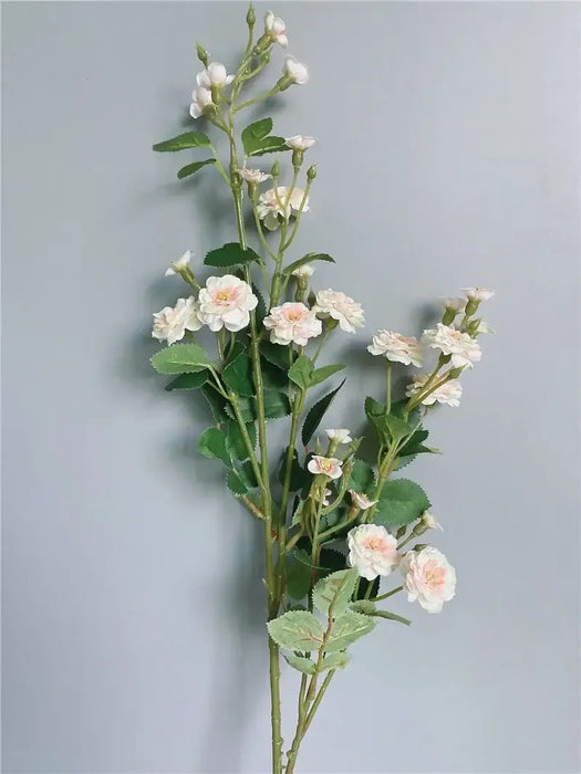 Miniature Rose Blooms Long Stem Silk Mini Roses Artificial Miniature Roses Artknock