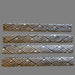 Grey geometric reversible appliance handle covers showcasing a modern design, perfect for fridge, oven, and dishwasher.