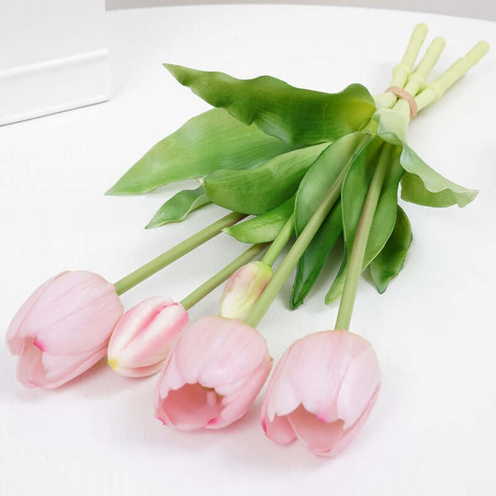 5-pc Lot Artificial Real-Touch Tulips Real-Touch Tulips Modalyst