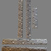 Grey and Yellow Reversible Geometric Appliance Handle Covers Appliance Handle Cover Kaijae Designs