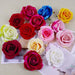 5-10-20pc Lot Artificial Rose Flower Heads for Event Decor Silk Rose Flower Heads NEYIFT