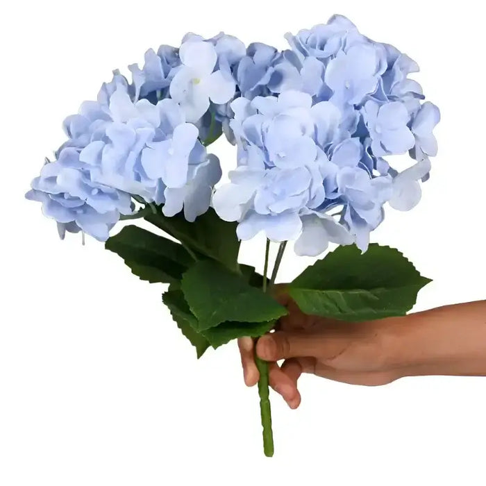 Artificial Flowers Silk Hydrangea Bunch Silk Hydrangea Bush Modalyst