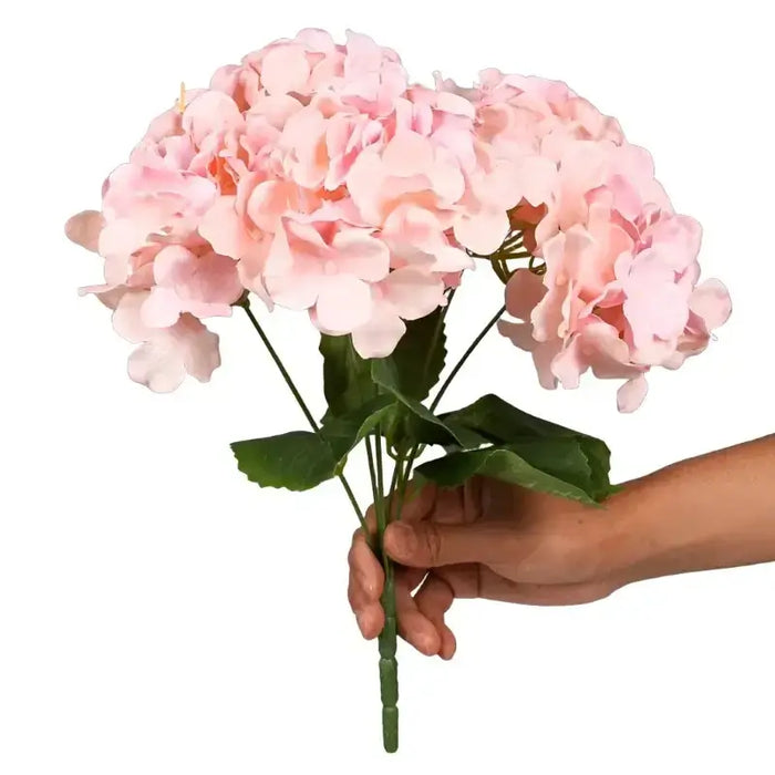 Artificial Flowers Silk Hydrangea Bunch Silk Hydrangea Bush Modalyst