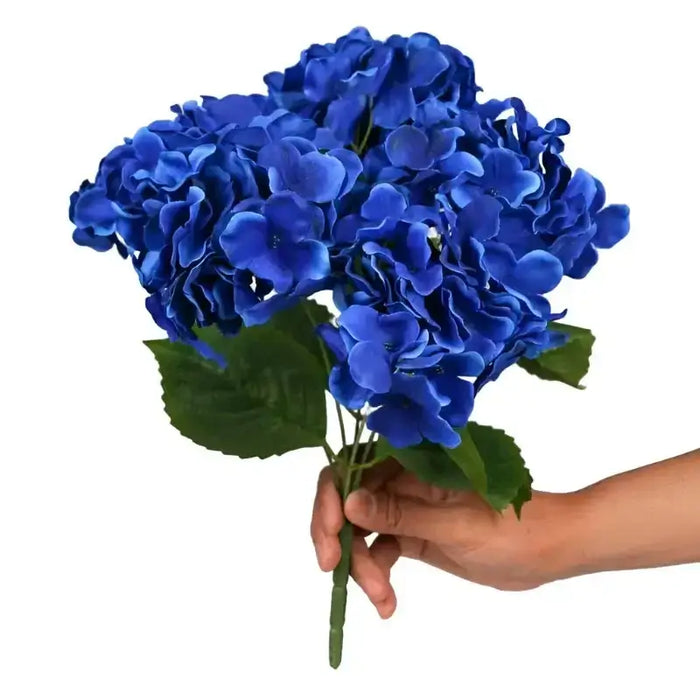 Artificial Flowers Silk Hydrangea Bunch Silk Hydrangea Bush Modalyst