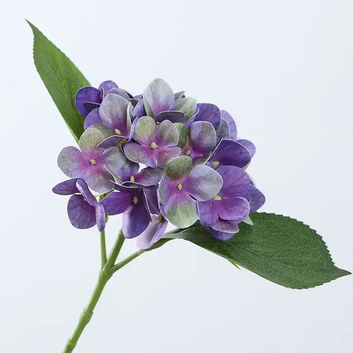 Artificial Hydrangea Stem 3D Printed Flowers Real-Touch Hydrangea Modalyst