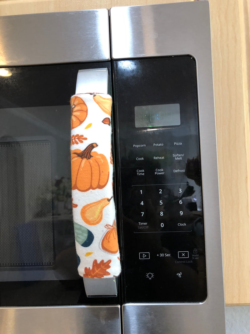 Fall Appliance Handle Covers – Reversible Autumn Kitchen Decor