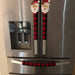 Red and Black Buffalo Check Plaid Appliance Handle Covers Appliance Handle Cover Kaijae Designs