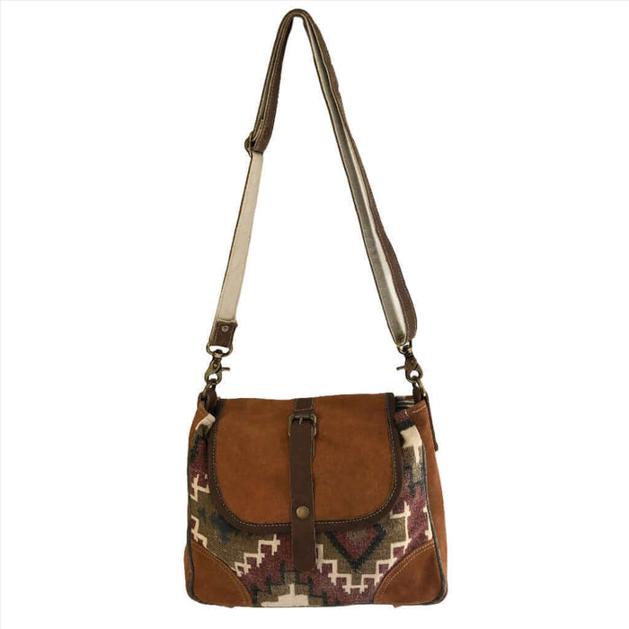 Jewel Tones With Flap Closure Shoulder Bag Canvas Shoulder Bag Clea Ray Canvas Bags