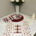 Handmade Rose Pink Snowflakes Appliance Handle Cover Appliance Handle Cover Kaijae Designs