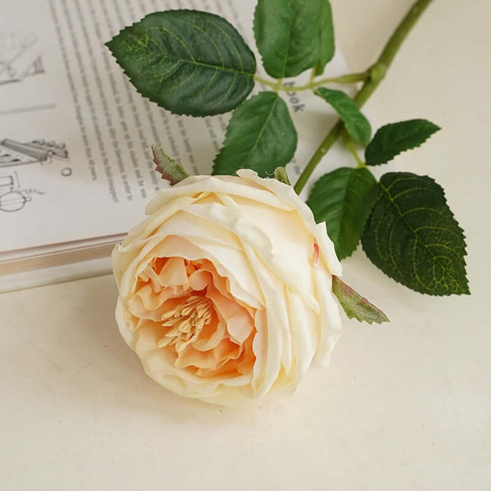 Real-Touch Austin Roses Artificial Flowers Latex-Coated Rose AliExpress