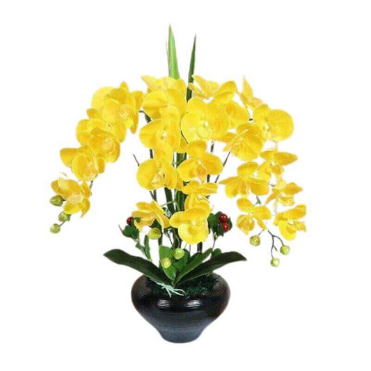 Real-Touch Silicone Artificial Butterfly Orchid