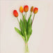 5-Stem Hand-Tied Soft Silicone Artificial Tulip Bouquet Artificial Flora Modalyst