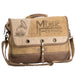 Stylish Music Festival Messenger Bag Canvas Messenger Bag Clea Ray Canvas Bags & Clothing