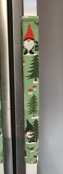 Gnomes on The Green Christmas Appliance Handle Covers