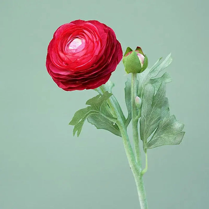 Rose Peony Artificial Ranunculus Flower Stem Silk Peony Modalyst