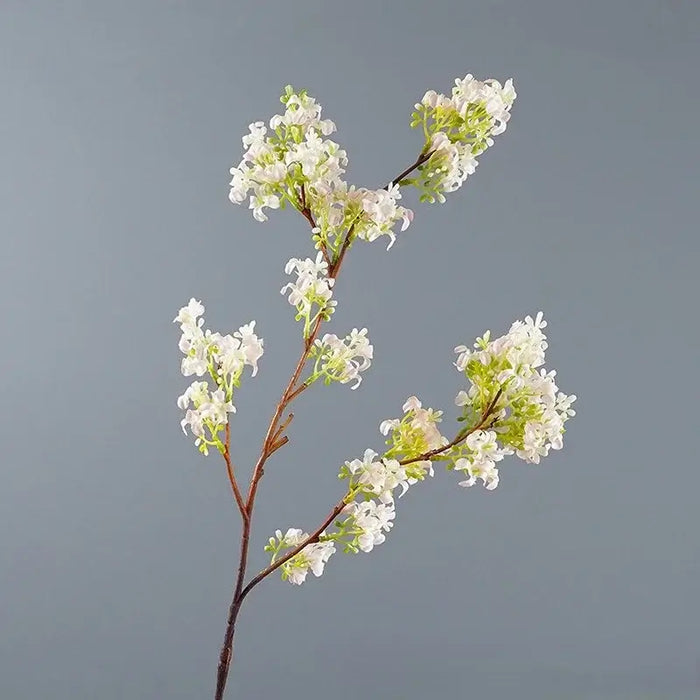 Artificial osmanthus tall stems in a vase, showcasing elegance and realistic floral display.