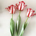 3D Parrot Tulip Stem Real Touch Artificial Flowers Artificial Flora Artknock