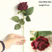 11 Pcs Flannel Artificial Rose Flower Bunch Artificial Flora NieNie