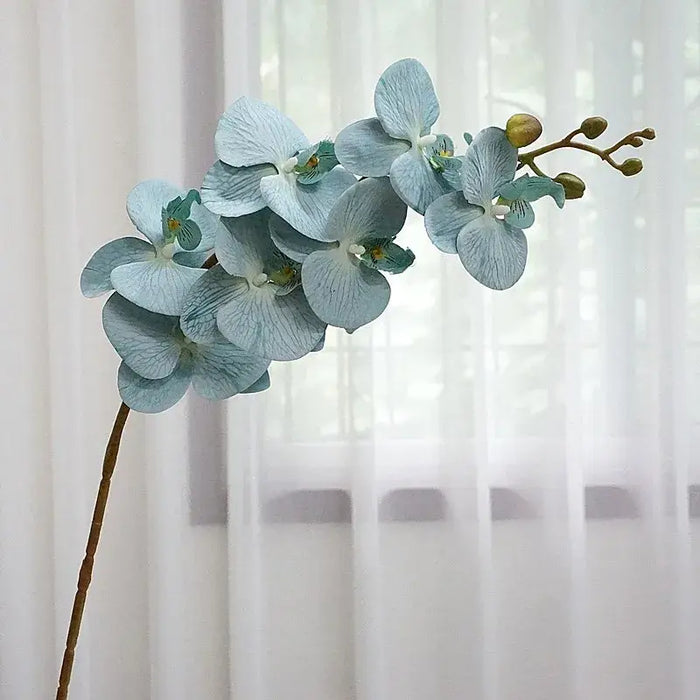 7-Head Orchid Stem Silk Artificial Flower Artificial Flora Artknock