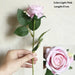 11 Pcs Flannel Artificial Rose Flower Bunch Artificial Flora NieNie