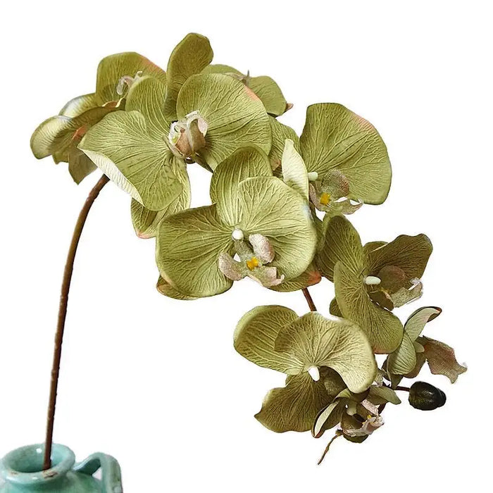 10-Head European Moth Butterfly Artificial Orchid Artificial Flora Modalyst