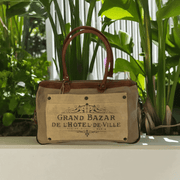 Double-Strapped Shoulder Bag - Grand Bazar featuring eco-friendly design and stylish details.