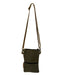 Eco-friendly passport bag made from repurposed materials, perfect for travel and adventures.