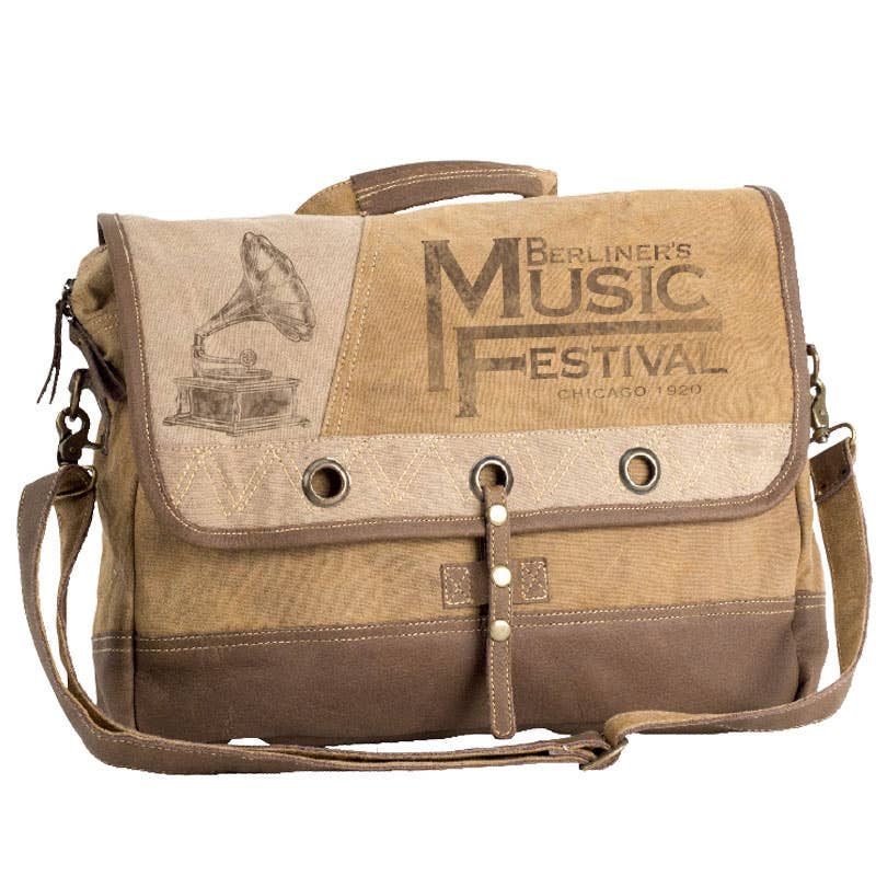 Stylish Music Festival Messenger Bag