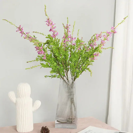 Wild Sage Grass Stem With Silk Leaves Artificial Flowers Artificial Flora Artknock