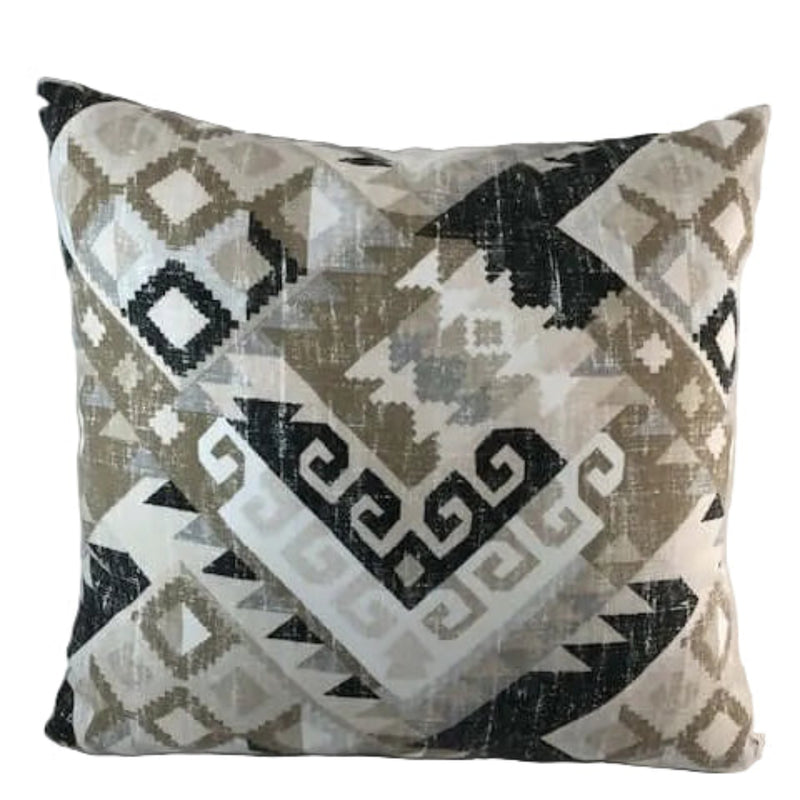 Geometric Tribal Pillow Covers - 18 x 18 inches featuring bold patterns and modern bohemian charm.