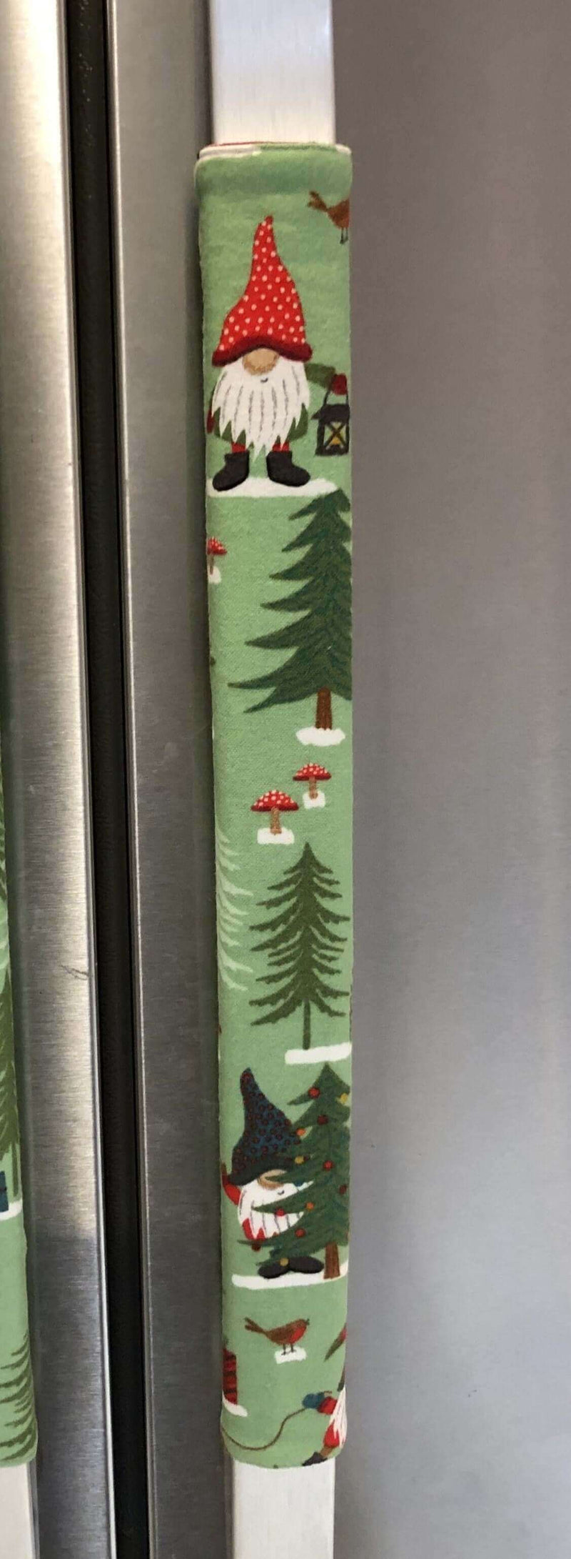 Gnomes on The Green Christmas Appliance Handle Covers
