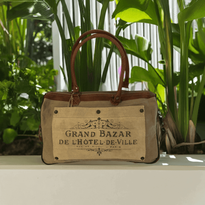 Double Strapped Grand Bazar Shoulder Bag