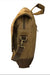 Music festival messenger bag showcasing its eco-friendly design and spacious functionality from the side..