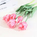 5Pc Lot Real Touch Silicone Parrot Tulip Artificial Flower Real-Touch Latex Parrot Tulips LaurelChow