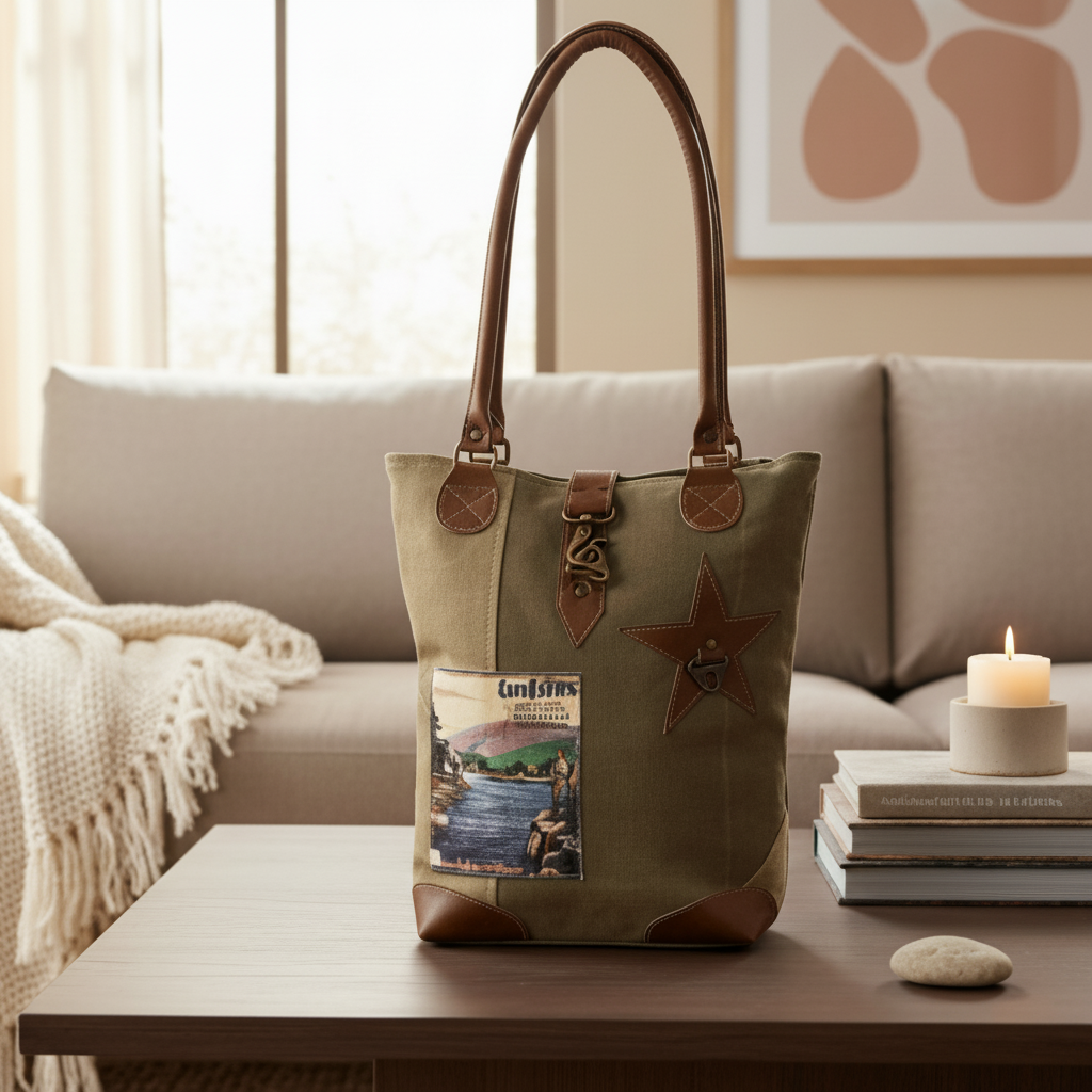 Square Eco-Friendly Cape Breton Tote Bag