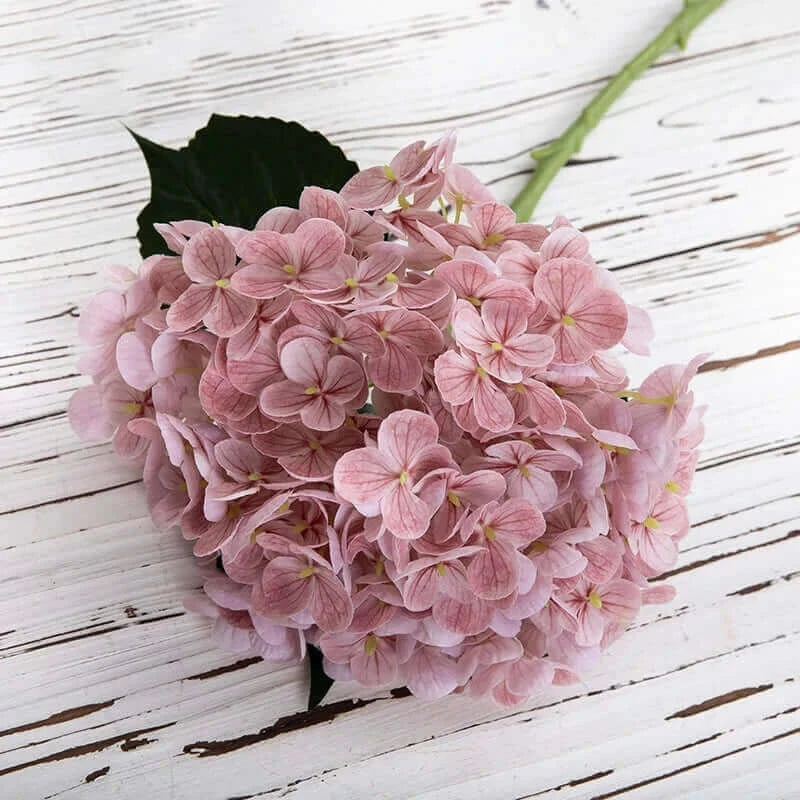 1 Pc Latex Film Hydrangea Real Touch Artificial Flowers