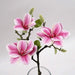 Real-Touch 3-Head Artificial Magnolia  Stem Real-Touch Magnolia AliExpress