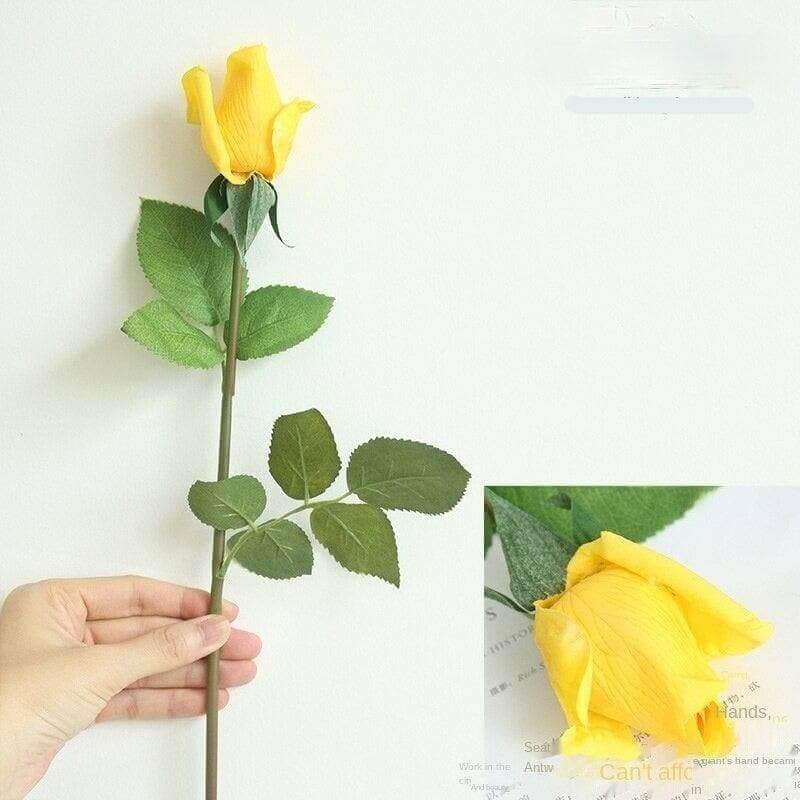 Real-Touch Simulation Latex Rose Buds